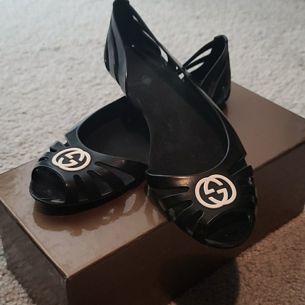 Authentic Gucci Jelly flats